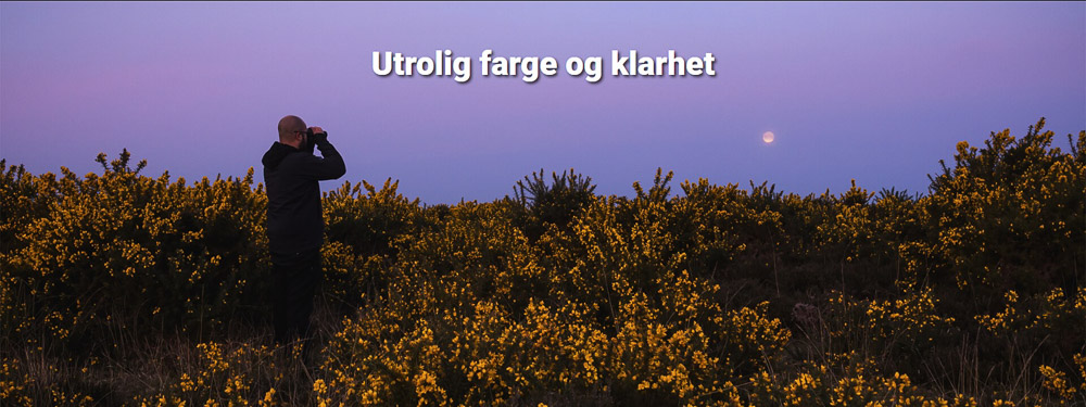 Utrolig farge og klarhet