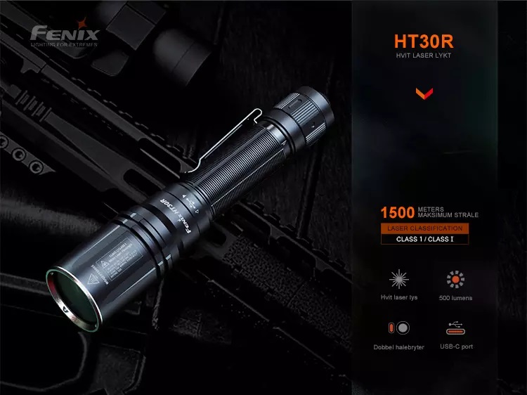 Fenix HT30R Hvit laser