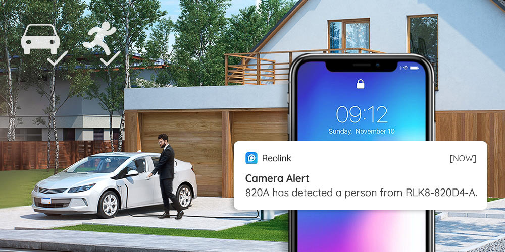 Reolink RLK8-820D4-A-8MP, Komplett 4K kamerapakke