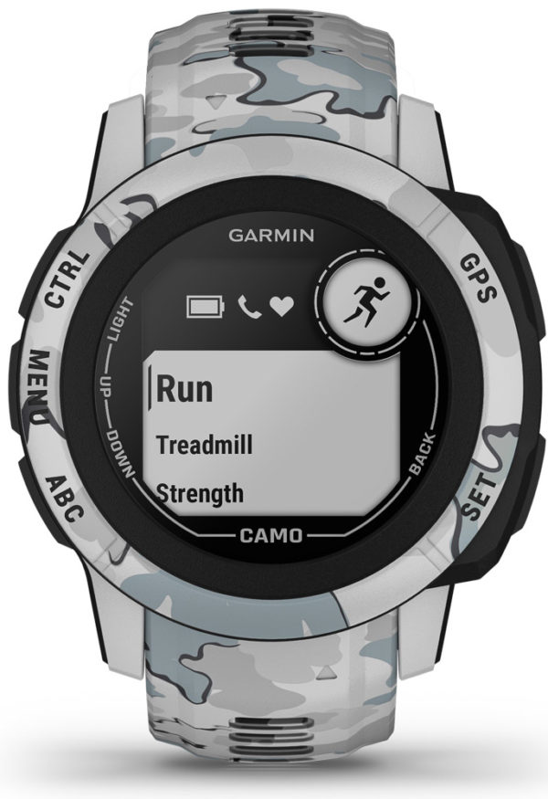 Garmin Instinct 2S Camo Edition - Mist Camo - GPS klokke for den aktive friluftsentusiast