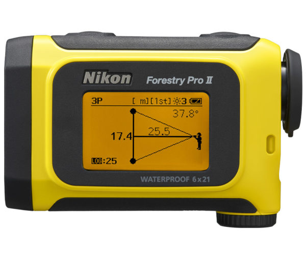 Nikon Forestry PRO II - Laser avstandsmåler med høyde og vinkelmål