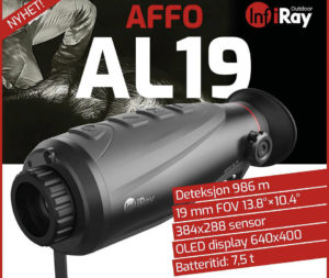 Infiray AFFO AL19- Håndholdt Termisk Spotter, 19mm-384*288