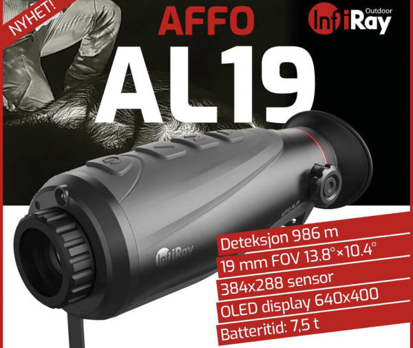 Infiray AFFO AL19- Håndholdt Termisk Spotter, 19mm-384*288