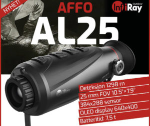 Infiray AFFO AL25 - Håndholdt Termisk Spotter, 25mm-384*288