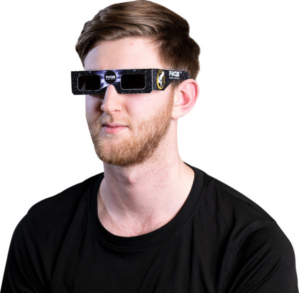 Focus Sports Optics Solar Eclipse glasses, 1 stk - Solformørkelsesbriller