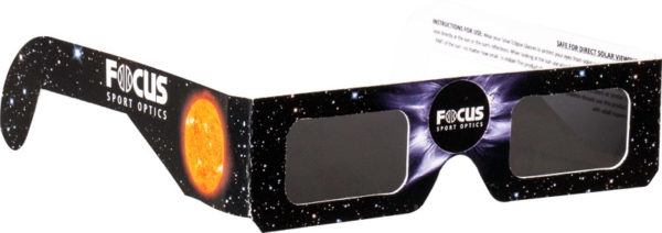 Focus Sports Optics Solar Eclipse glasses, 5 stk - Solformørkelsesbriller