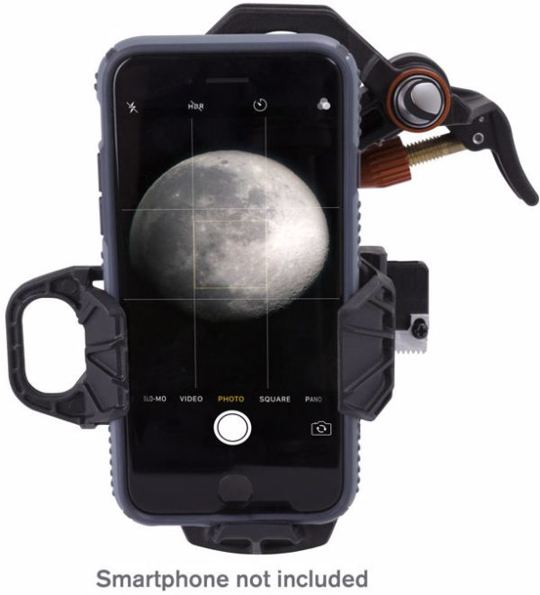 Celestron NexYZ 3 telefonadapter - For teleskop og andre instrumenter – passer de fleste mobiltelefoner