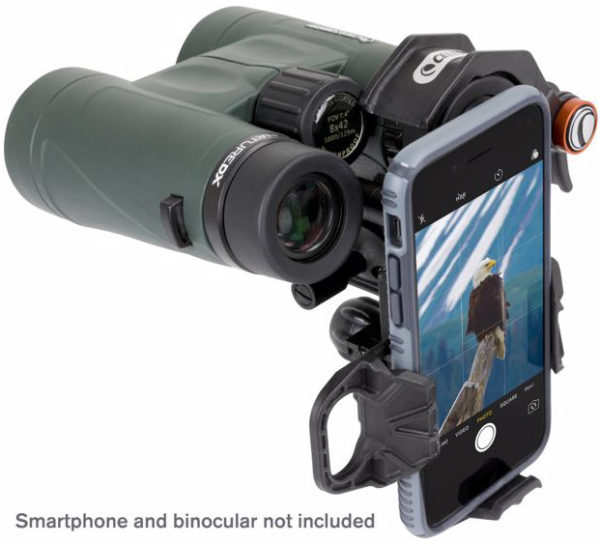 Celestron NexYZ 3 telefonadapter - For teleskop og andre instrumenter – passer de fleste mobiltelefoner