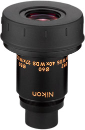 Nikon Fieldscope okular 27x/40x/50x DS wide - til 50/60/82 mm teleskop