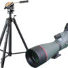 Focus Viewmaster ED 16-48x65, kit med Velbon Videomate 638 - Teleskop m/skrå innsikt, med stativ