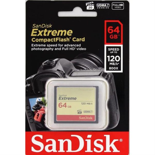 Sandisk CF Extreme 64GB 120MB/s UDMA7