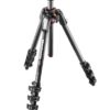 Manfrotto 190 Carbon 4-section Tripod - Karbon fotostativ m/horisontal søyle