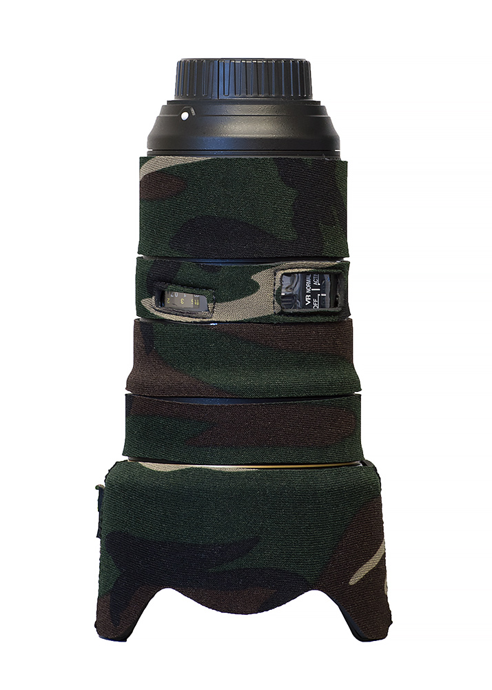 Lenscoat Nikon 24-70 f/2.8G VR - Linsebeskyttelse - Skogsgrønn