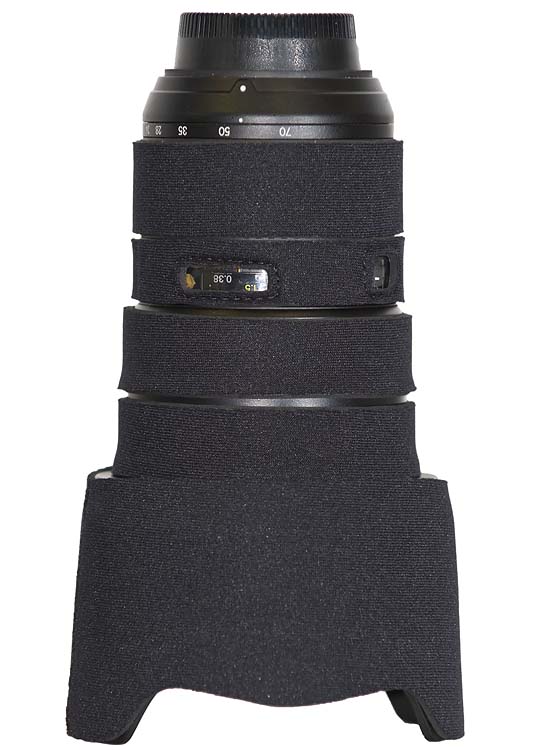 Lenscoat Nikon 24-70 f/2.8G AFS - Linsebeskyttelse - Svart
