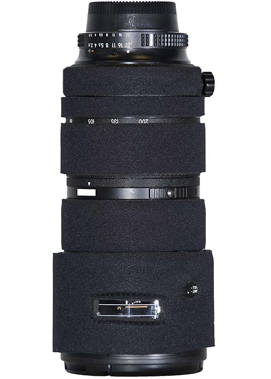 Lenscoat Nikon 80-200 f/2.8 AF-D - Linsebeskyttelse - Svart