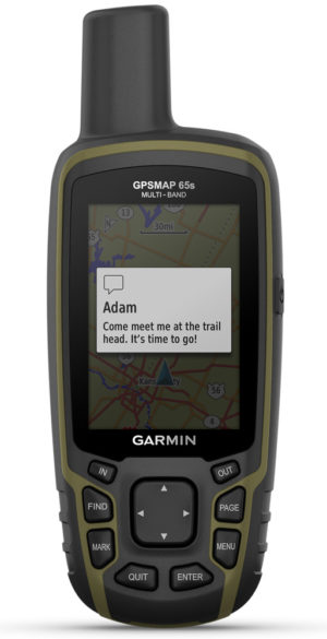 Garmin GPSMAP 65s - Håndholdt GPS med flerbåndsteknologi og multi-GNSS