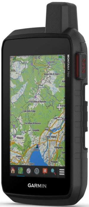 Garmin Montana 700i - GPS med innebygd kart og satelittkommunikasjon.