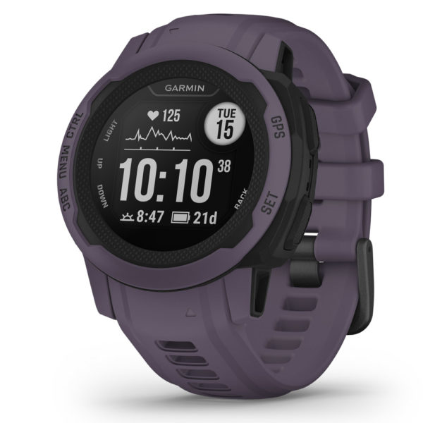 Garmin Instinct 2S - GPS klokke for den aktive friluftsentusiast - Dyp orkidé