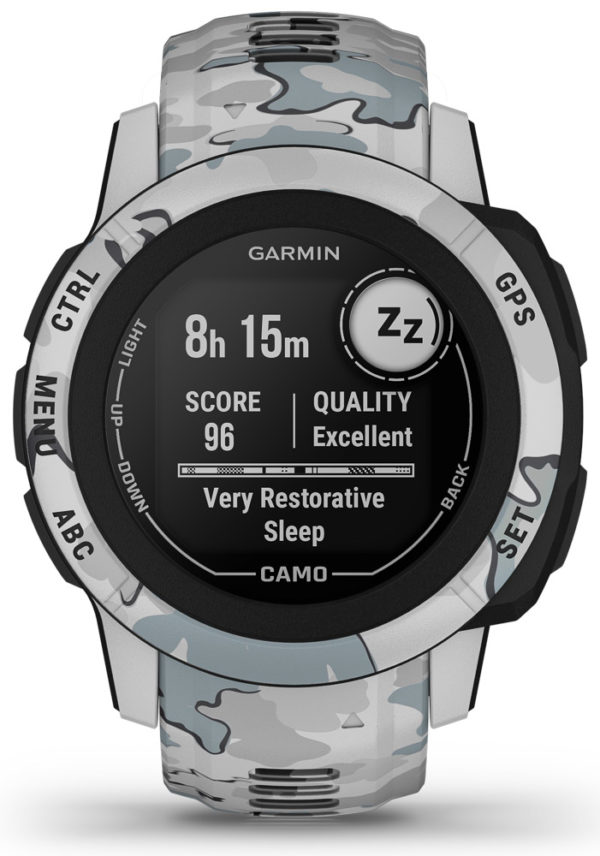Garmin Instinct 2S Camo Edition - Mist Camo - GPS klokke for den aktive friluftsentusiast
