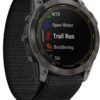 Garmin Enduro 2 – Carbon Gray DLC Titanium with Black UltraFit Nylon Strap - GPS klokke for den aktive friluftsentusiast