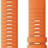 Garmin QuickFit 22-klokkeremmer, oransje silikon