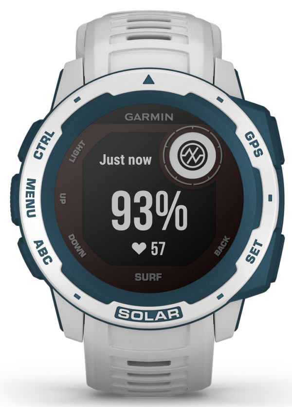 Garmin Instinct Solar Edition – Surf, Worldwide, Cloudbreak