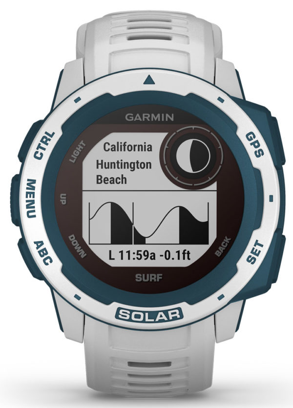 Garmin Instinct Solar Edition – Surf, Worldwide, Cloudbreak