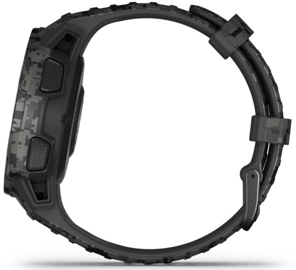 Garmin Instinct Solar Edition – Camo, Graphite Camo