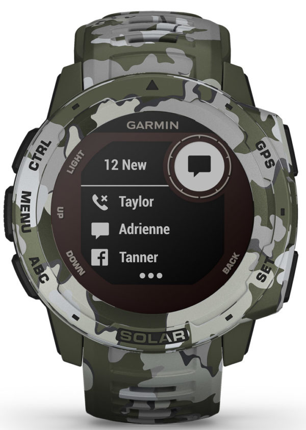 Garmin Instinct Solar Edition – Camo, Lichen Camo