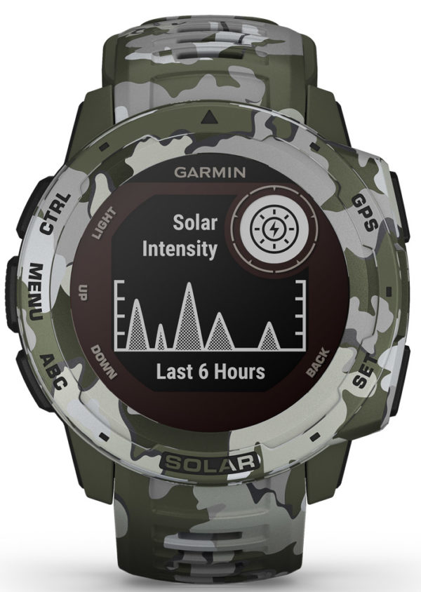 Garmin Instinct Solar Edition – Camo, Lichen Camo