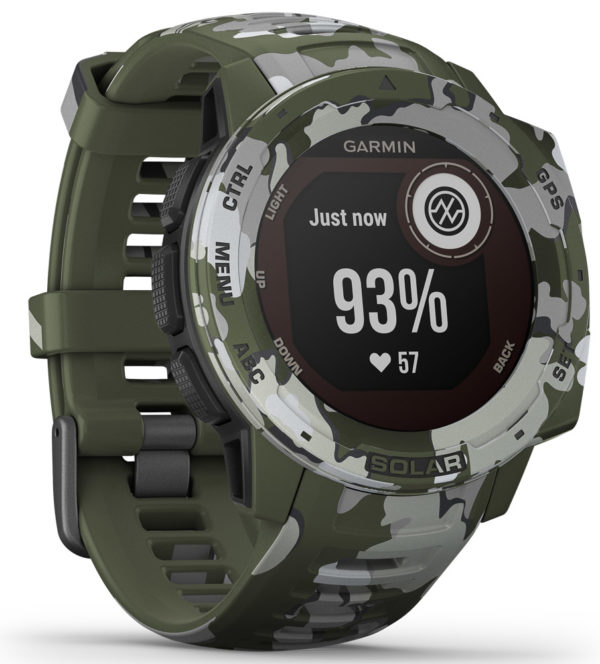 Garmin Instinct Solar Edition – Camo, Lichen Camo