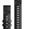 Garmin QuickFit 20 Watch Bands, Black Silicone (Large)