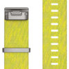 Garmin QuickFit 22-klokkeremmer, jacquard-vevd nylonrem – gul/grønn