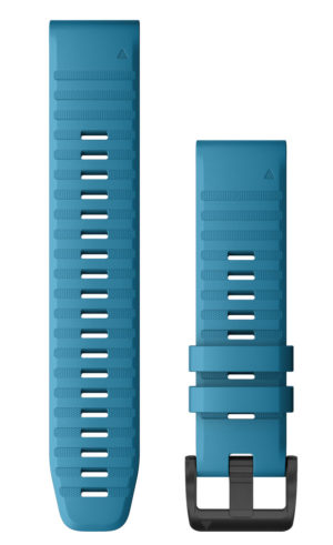 Garmin QuickFit 22-klokkeremmer, himmelblå silikon