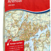 Arendal 1:50 000 - Kart 10007 i Norges-serien