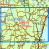 Kornsjø 1:50 000 - Kart 10014 i Norges-serien