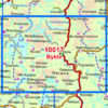 Bykle 1:50 000 - Kart 10017 i Norges-serien