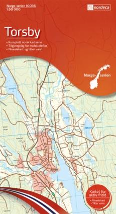 Torsby 1:50 000 - Kart 10036 i Norges-serien