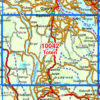 Toten 1:50 000 - Kart 10042 i Norges-serien
