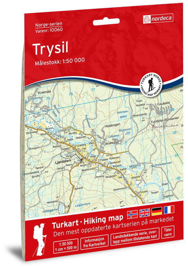 Trysil 1:50 000 - Kart 10060 i Norges-serien