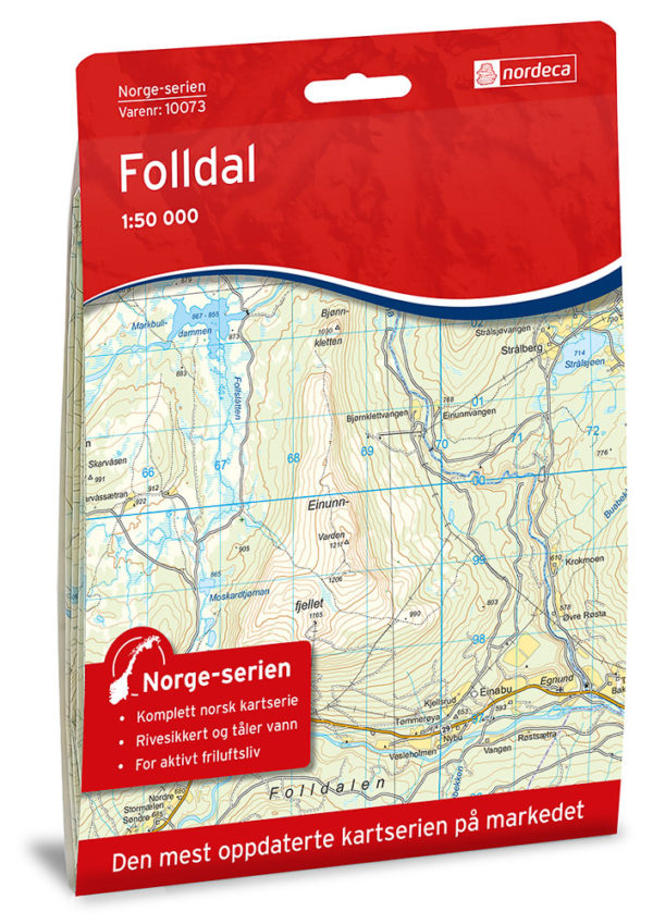 Folldal 1:50 000 - Kart 10073 i Norges-serien