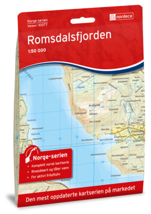 Romsdalsfjorden 1:50 000 - Kart 10077 i Norges-serien