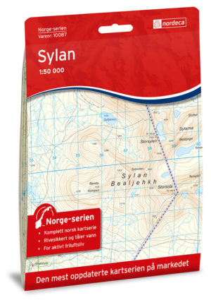 Sylan 1:50 000 - Kart 10087 i Norges-serien