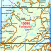 Finnbuliin 1:50 000 - Kart 10098 i Norges-serien