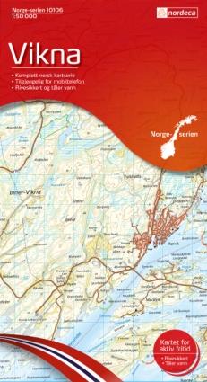 Vikna 1:50 000 - Kart 10106 i Norges-serien