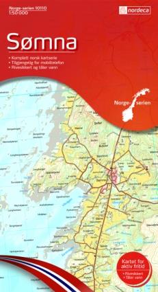 Sømna 1:50 000 - Kart 10110 i Norges-serien