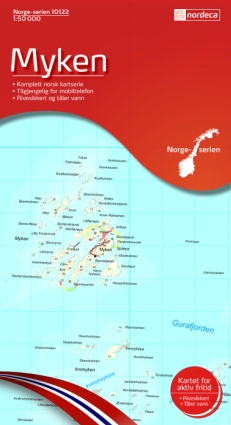 Myken 1:50 000 - Kart 10122 i Norges-serien