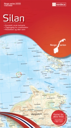 Silan 1:50 000 - Kart 10155 i Norges-serien