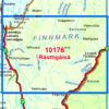 Rasttigaisa 1:50 000 - Kart 10176 i Norges-serien