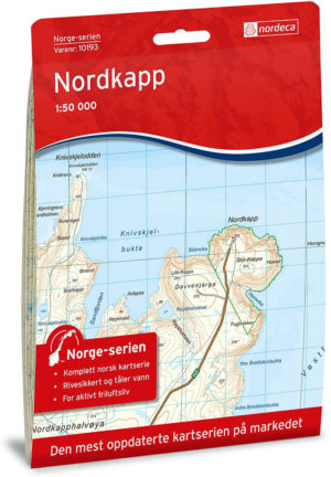 Nordkapp 1:50 000 - Kart 10193 i Norges-serien